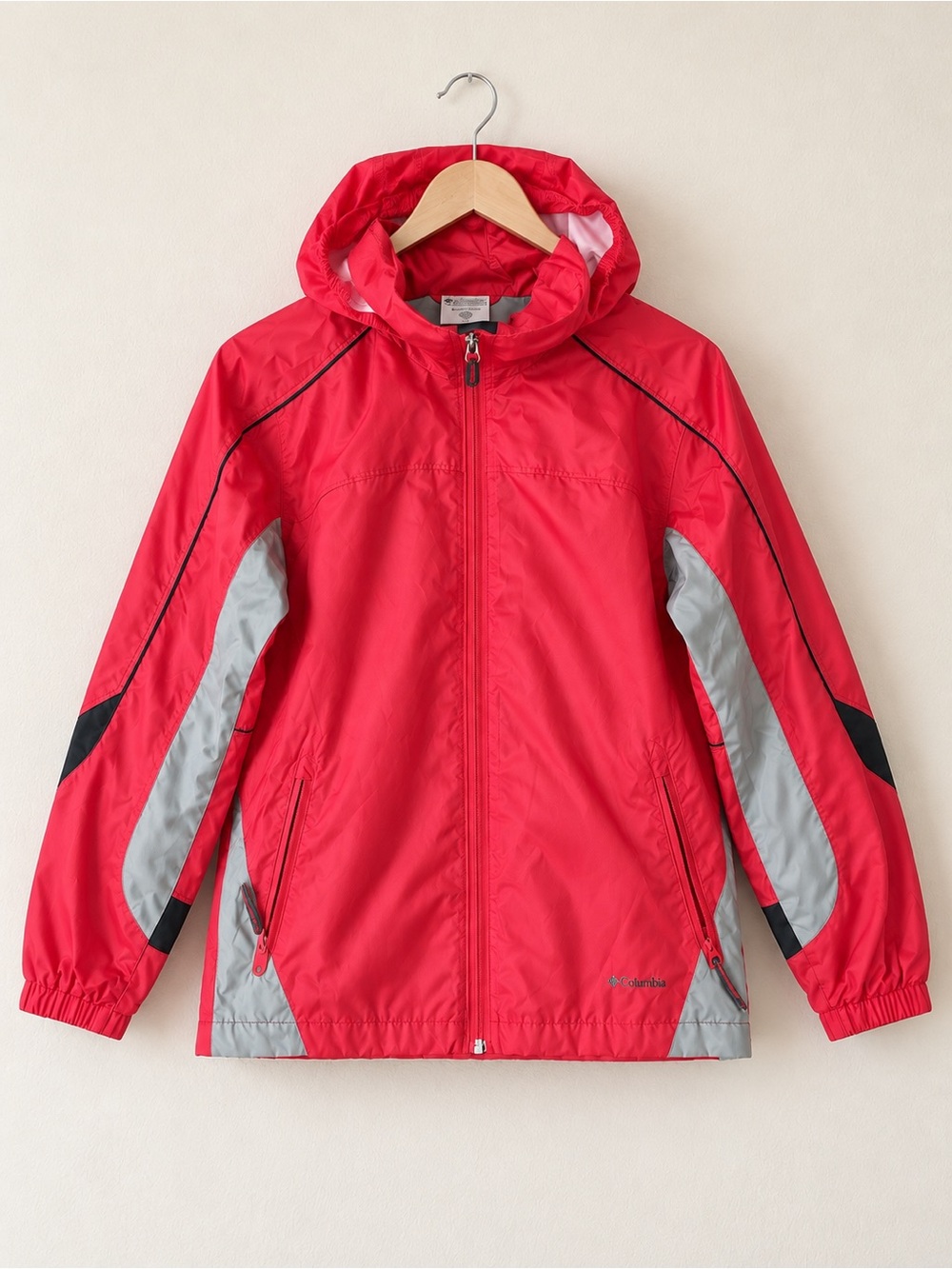 Columbia Youth 10–12 Hooded Waterproof Fall Jacket